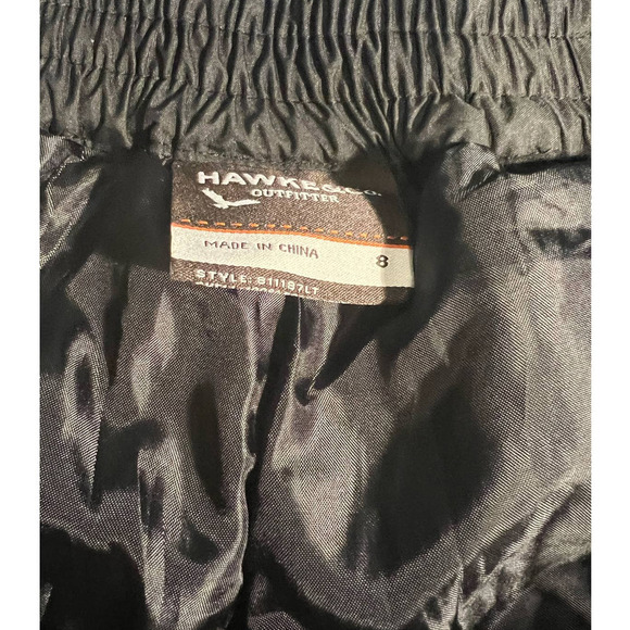 Hawke & Co - Black Snow Ski Pants Unisex Youth Size (8) - Picture 4 of 4